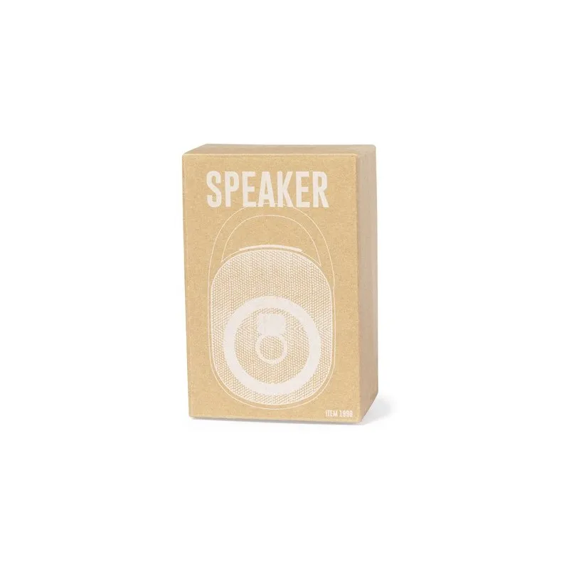 Haut-Parleur Bluetooth Personnalisé de 10W avec Micro et Autonomie 12h - Walen Matières : latex Couleurs : blanc livraison expre