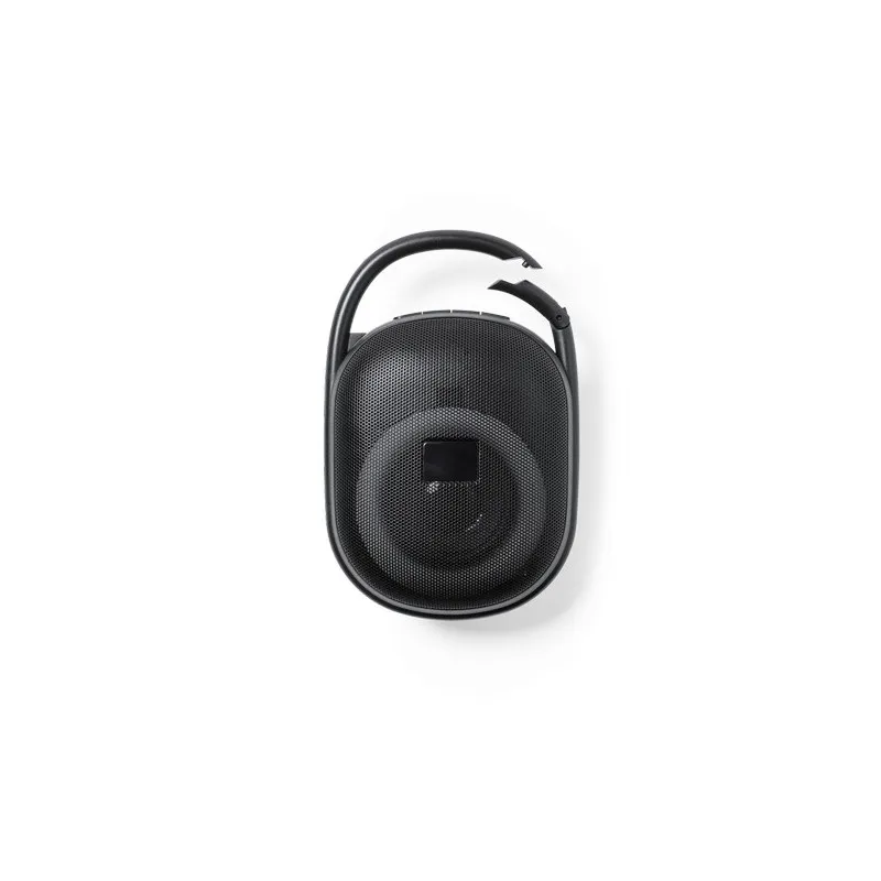 Haut-Parleur Bluetooth Personnalisé de 10W avec Micro et Autonomie 12h - Walen Matières : latex Couleurs : blanc cadeau collabor