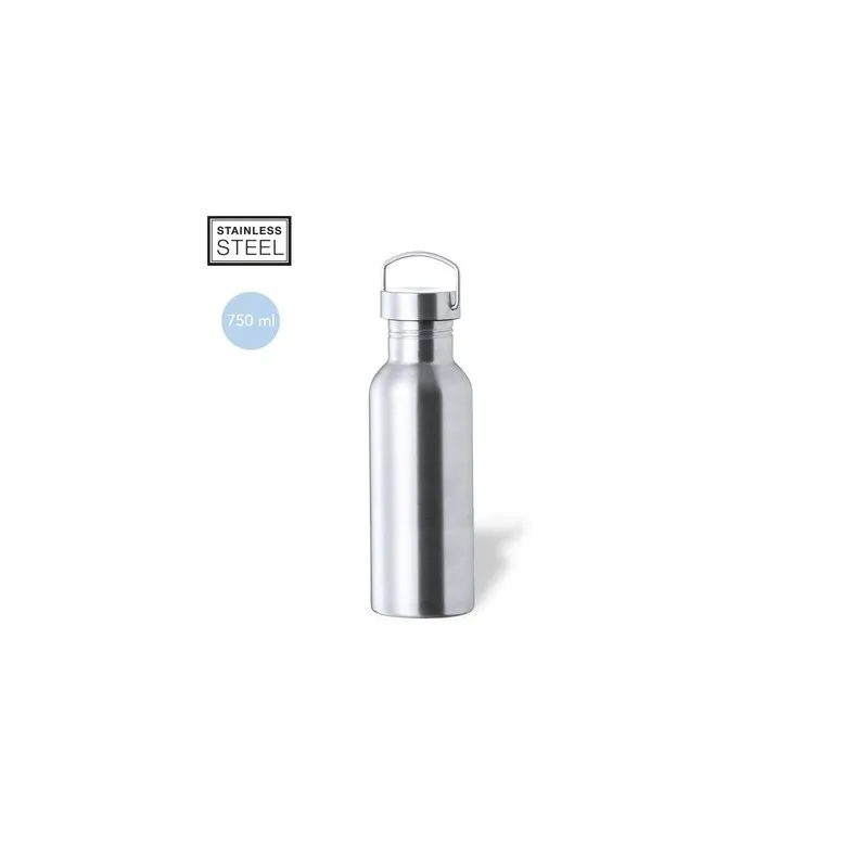 Bidon en Acier Personnalisable Karmel Matières : silicone Couleurs : olive personnalisable avec votre logo