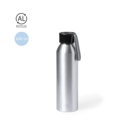 Bidon Écologique Personnalisé 650 ml Yaliz pas cher Matières : polypropylène (PP) Couleurs : noir personnalisable avec votre log
