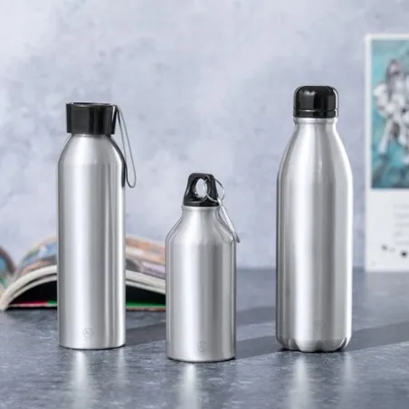 Bidon Écologique Personnalisé 650 ml Yaliz pas cher Matières : polypropylène (PP) Couleurs : noir goodies publicitaire événement
