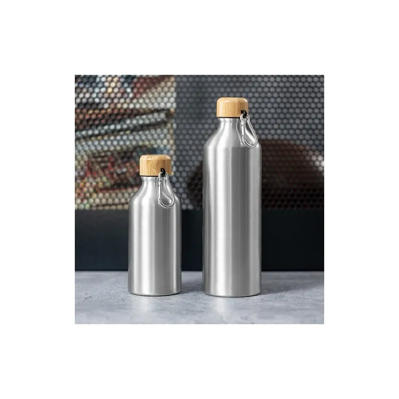 Gourde Écologique Personnalisée 800 ml Hetien Matières : aluminium Couleurs : bleu goodies publicitaire événementiel