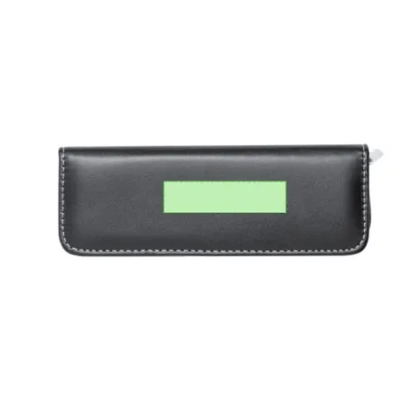 Set de stylos et rollers personnalisés en similicuir Niveum pas cher Couleurs : blanc Contenance : 500 ml cadeau collaborateur p