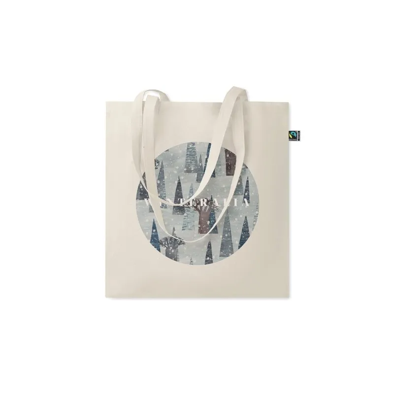 Sac Shopping Écologique Personnalisé en Coton Fairtrade - OSOLE+ Matières : polypropylène (PP) Couleurs : bleu Contenance : 500 