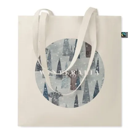 Sac Shopping Écologique Personnalisé en Coton Fairtrade - OSOLE+ Matières : polypropylène (PP) Couleurs : bleu Contenance : 500 