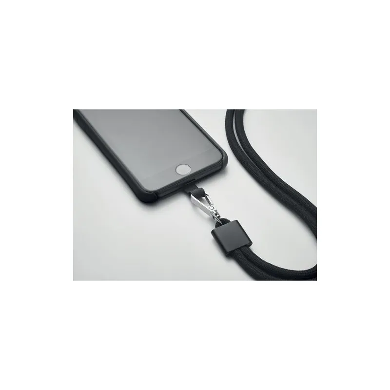 Lanyard porte-téléphone RPET NONETTE - Éco-Responsable