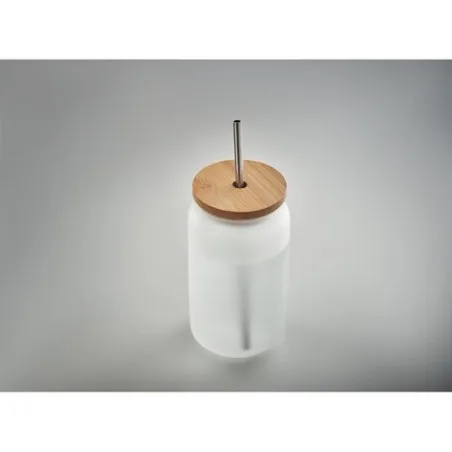 Pot Mason Écologique 400 ml - Cadeau d'Entreprise Sublimé JARBLIM Matières : polypropylène (PP) Couleurs : vert Contenance : 330