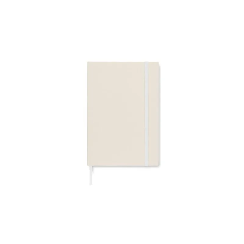 Carnet A5 Écologique en carton recyclé Personnalisé MITO NOTE Matières : polypropylène (PP) Couleurs : orange Contenance : 400 m