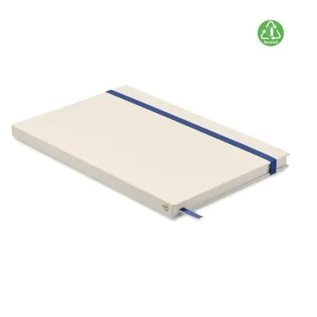 Carnet A5 Écologique en carton recyclé Personnalisé MITO NOTE Matières : polypropylène (PP) Couleurs : fuchsia Contenance : 400 