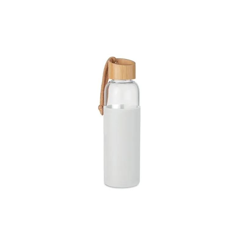 Bouteille en verre écologique 500 ml CHAI Matières : polypropylène (PP) Couleurs : blanc Contenance : 180 ml cadeau entreprise p