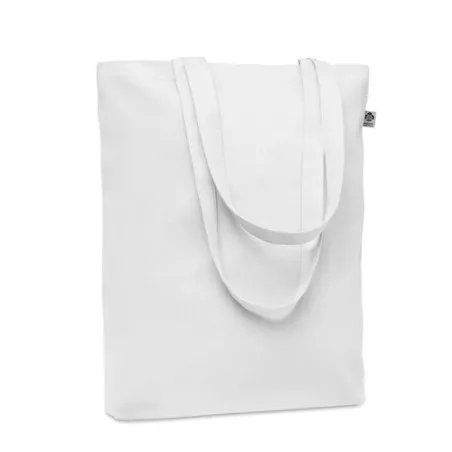 Sac shopping écologique en toile 270 gr/m personnalisé COCO Matières : métal Couleurs : noir personnalisation rapide en France