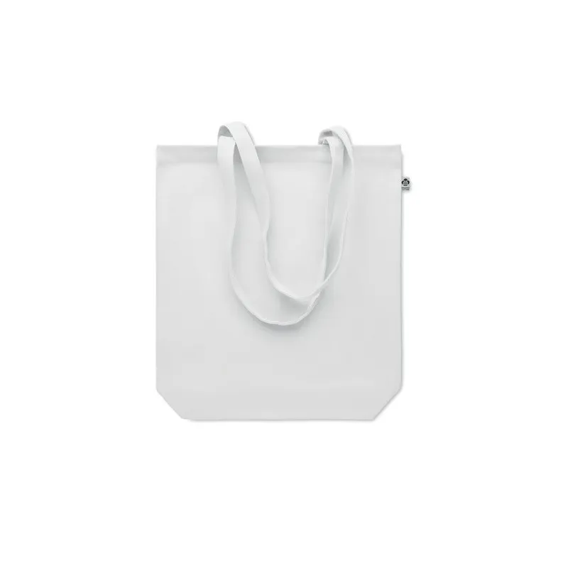 Sac shopping écologique en toile 270 gr/m personnalisé COCO Matières : métal Couleurs : noir goodies publicitaire durable