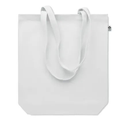 Sac shopping écologique en toile 270 gr/m personnalisé COCO Matières : métal Couleurs : noir goodies publicitaire durable
