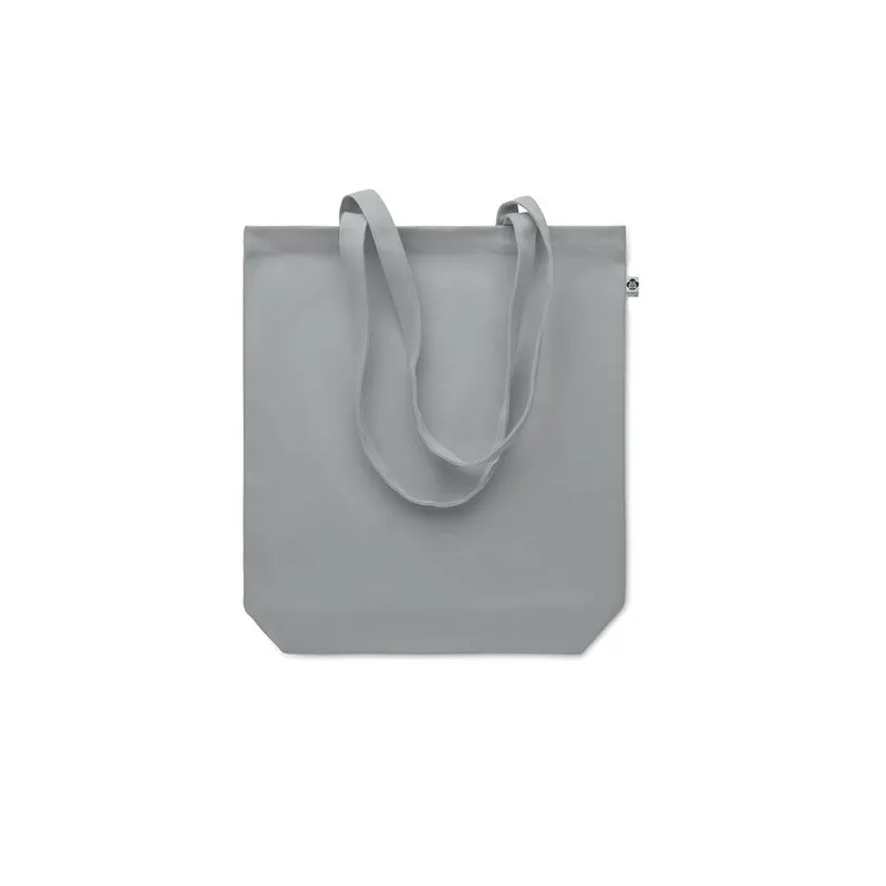 Sac shopping écologique en toile 270 gr/m personnalisé COCO Matières : aluminium recyclé&nbsp; Couleurs : argenté goodies publicitair