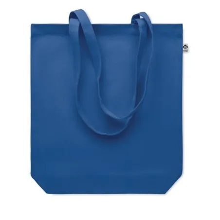 Sac shopping écologique en toile 270 gr/m personnalisé COCO Matières : liège Couleurs : bleu marine goodies personnalisé en stoc
