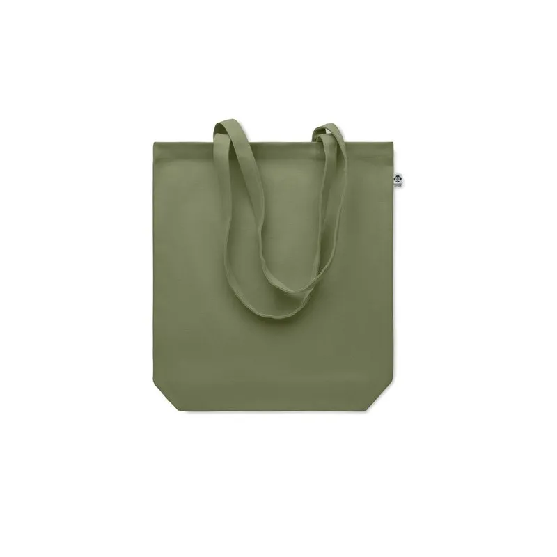 Sac shopping écologique en toile 270 gr/m personnalisé COCO Matières : métal Couleurs : argenté goodies entreprise design