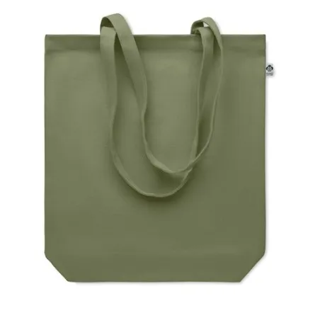 Sac shopping écologique en toile 270 gr/m personnalisé COCO Matières : métal Couleurs : argenté goodies entreprise design