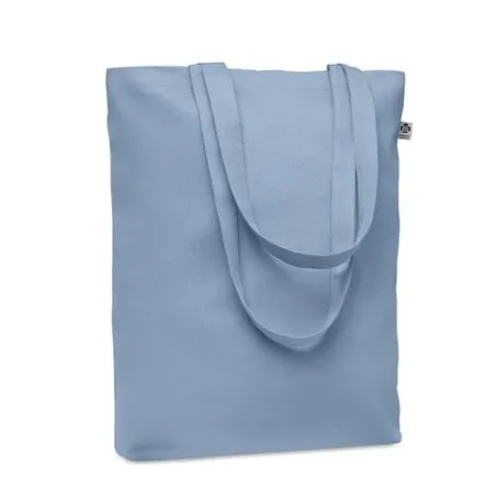 Sac shopping écologique en toile 270 gr/m personnalisé COCO Matières : silicone Couleurs : gris livraison express 24h 48h