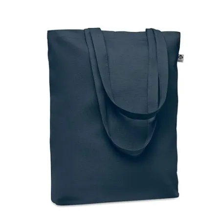 Sac shopping écologique en toile 270 gr/m personnalisé COCO Matières : bois cadeau collaborateur premium