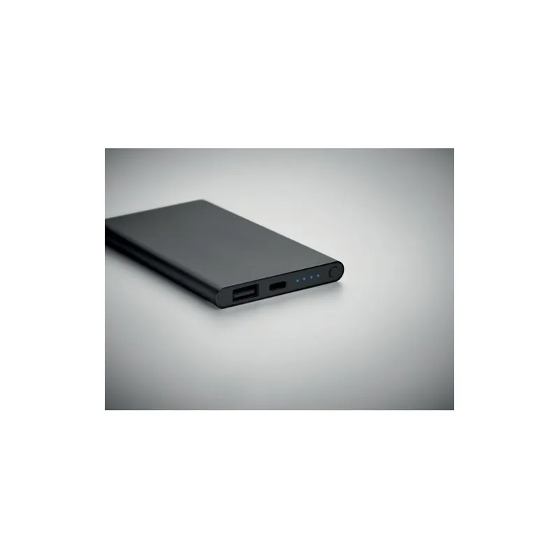 Powerbank Personnalisé 4000 mAh Type C - POWERFLAT C Matières : liège objet promo petit budget