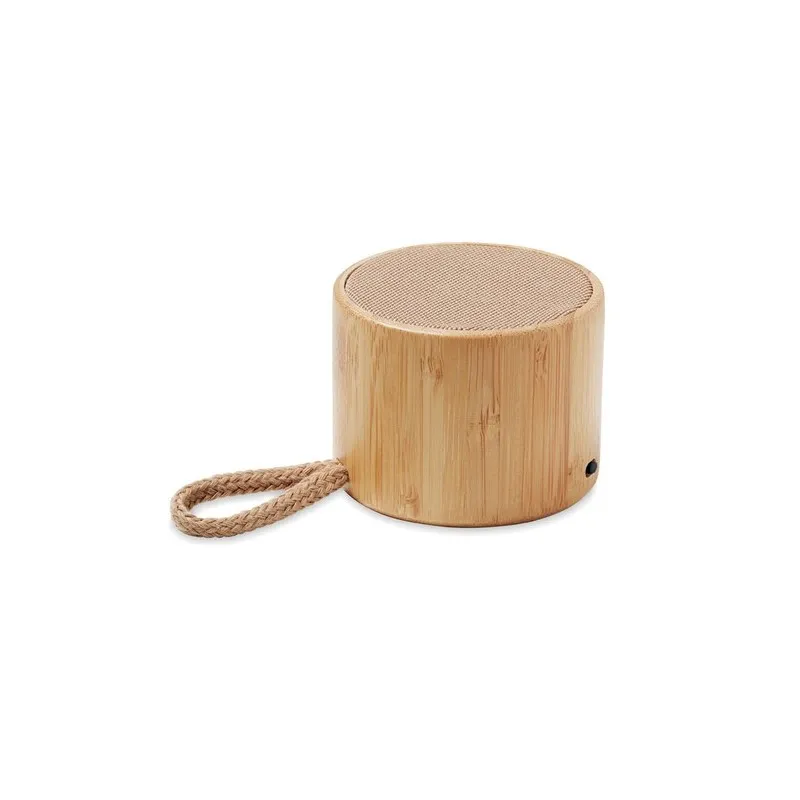 Haut-parleur sans fil écologique en bambou - Son de qualité pas cher COOL Matières : PVC Couleurs : vert