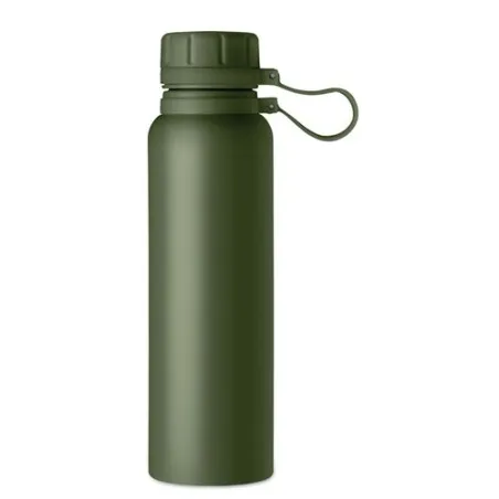 Gourde isotherme double paroi 780 ml personnalisée - ONTO Couleurs : noir Matières : polyester recyclé marquage laser ultra préc