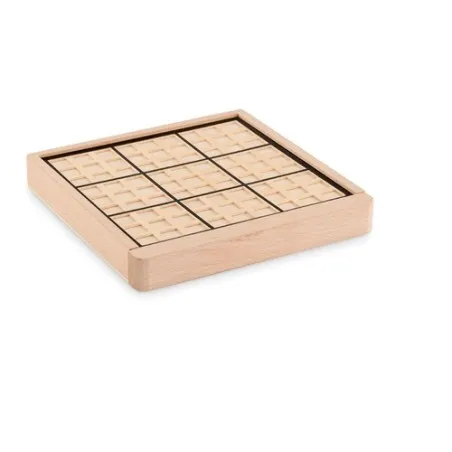 Jeu de Plateau Sudoku en Bois Personnalisable