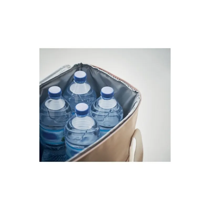 Sac isotherme grand en toile 450g personnalisé KECIL LARGE Couleurs : noir Matières : polyester recyclé impression haute définit