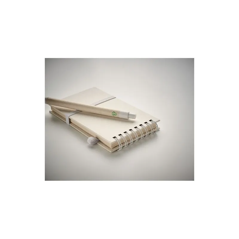 Carnet en Carton Recyclé MITO SET - Écolo et Pratique