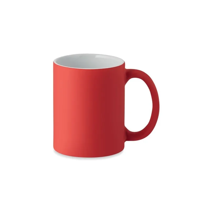 Mug en céramique mate 300 ml personnalisé DUBLIN COLOUR Matières : liège personnalisable avec votre logo