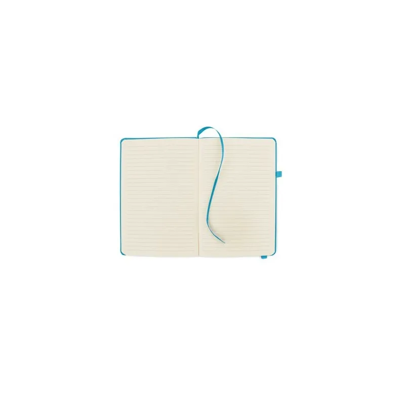 Carnet A5 ligné en PU recyclé ARPU Matières : bois Couleurs : argenté goodies publicitaire événementiel