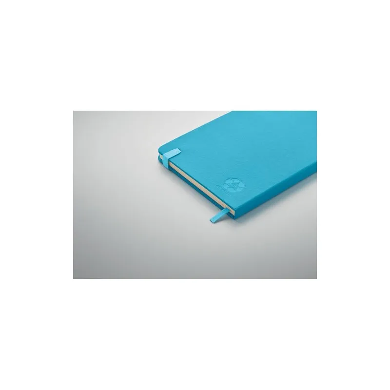 Carnet A5 ligné en PU recyclé ARPU Matières : bois Couleurs : argenté accessoire événementiel unique