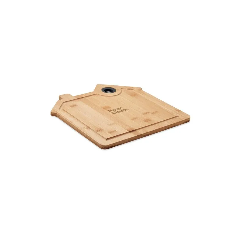 Planche à découper écologique en bambou - RUMAT Matières : verre Couleurs : blanc goodies publicitaire événementiel