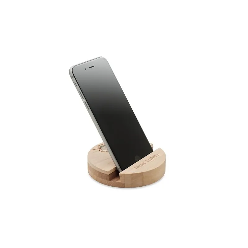 Support de téléphone en bouleau GROW ROUND STAND