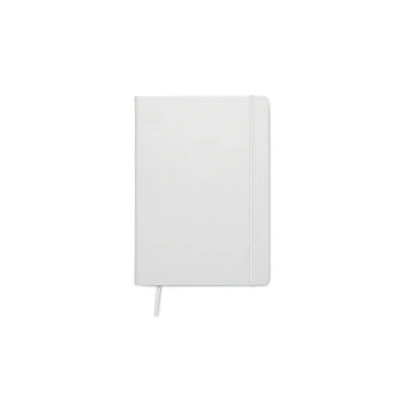 Carnet de notes A5 recyclé écologique personnalisé - OURS Couleurs : bleu personnalisation rapide en France