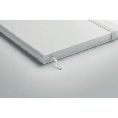 Carnet de notes A5 recyclé écologique personnalisé - OURS Couleurs : bleu cadeau affaires élégant