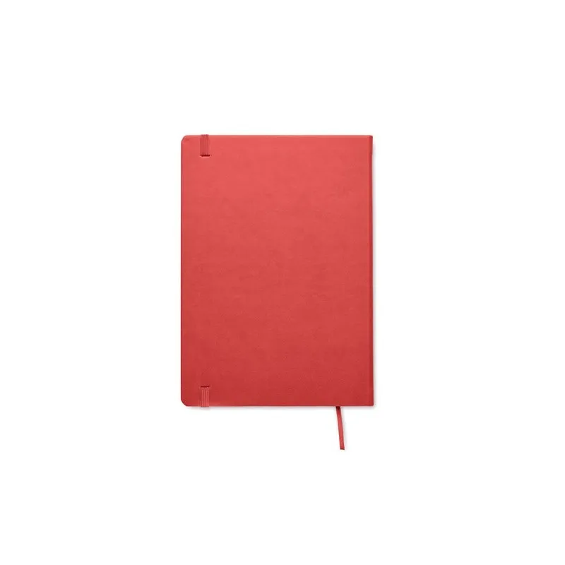 Carnet de notes A5 recyclé écologique personnalisé - OURS Couleurs : blanc impression haute définition