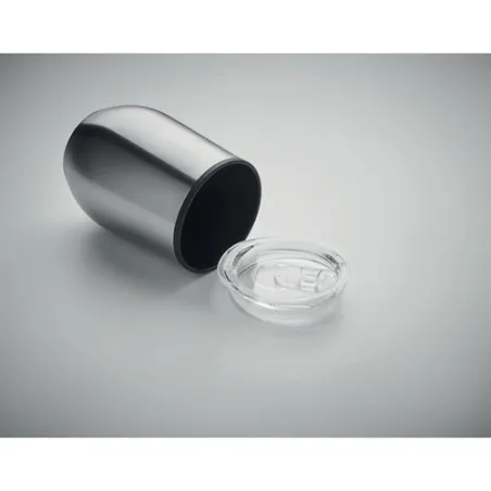 Tasse double paroi incassable personnalisée 350 ml - CHIN CHAN Couleurs : bleu cadeau affaires élégant