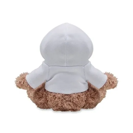 Chien en Peluche Écologique avec Sweat Personnalisé - DOGGY Matières : polypropylène (PP) Couleurs : naturel personnalisable ave