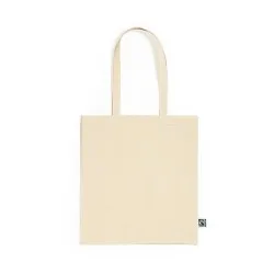 Sac Shopping Éthique Personnalisé Fairtrade Elatek Couleurs : blanc Contenance : 500 ml