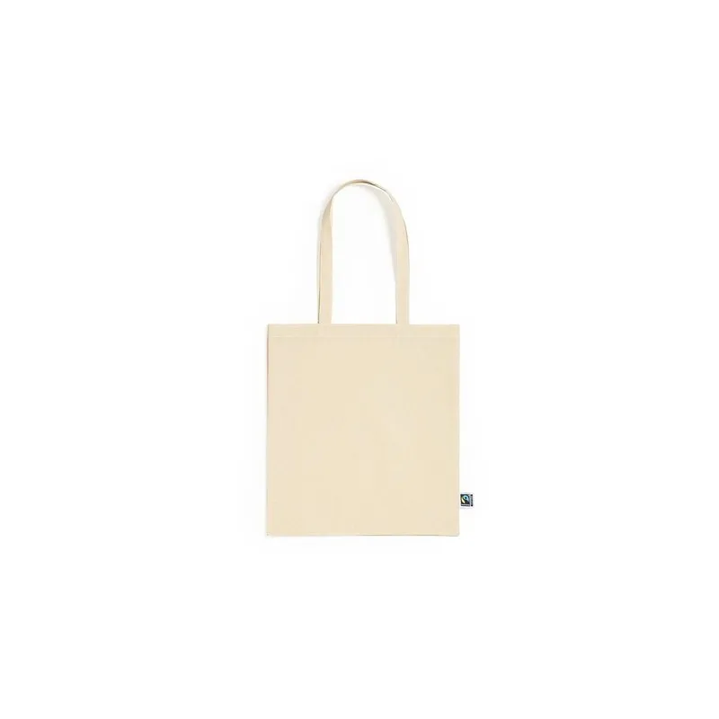 Sac Shopping Éthique Personnalisé Fairtrade Elatek Couleurs : blanc Contenance : 500 ml