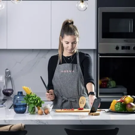 Planche à Découper Pratique Saraby Couleurs : blanc Contenance : 500 ml cadeau collaborateur premium