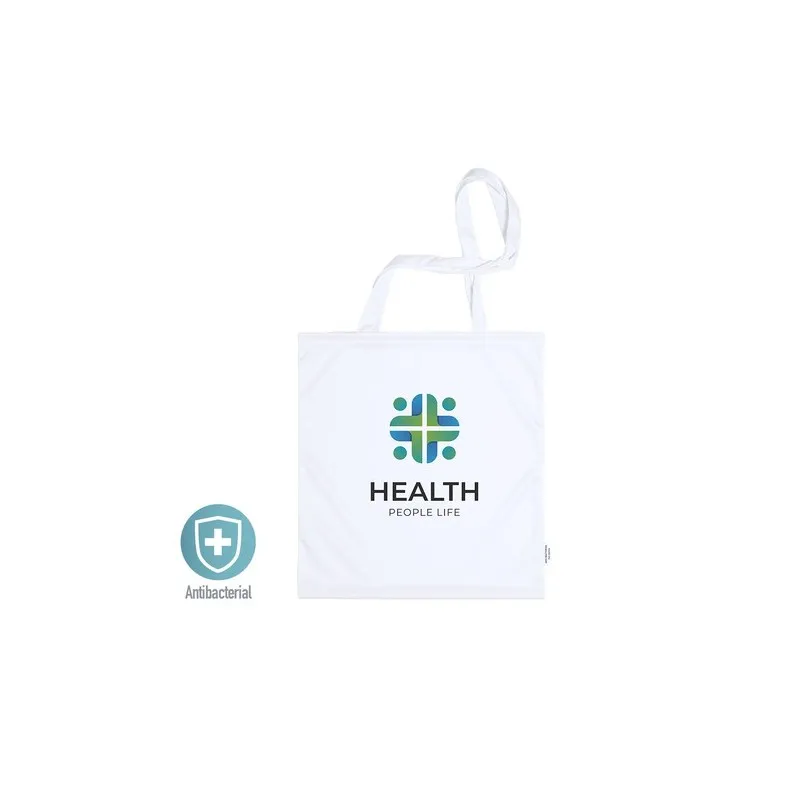 Sac Antibactérien Personnalisé Économique pour Vos Courses - Maxcron Matières : PET recyclé Couleurs : noir Contenance : 35 L pe