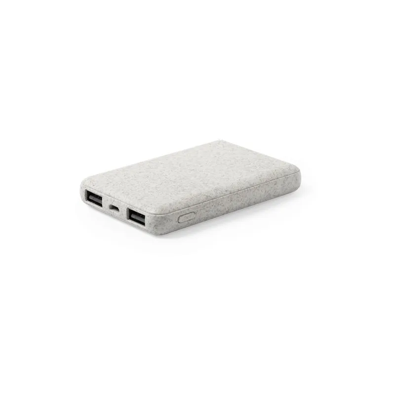 Power Bank Écologique Personnalisé 5000 mAh Pas Cher - Shiden Matières : coton Couleurs : rose livraison express 24h 48h
