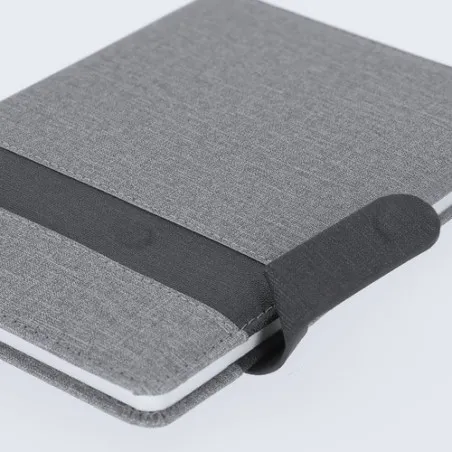 Bloc-notes personnalisé pas cher Arlex Matières : coton recyclé Couleurs : naturel goodies publicitaire événementiel