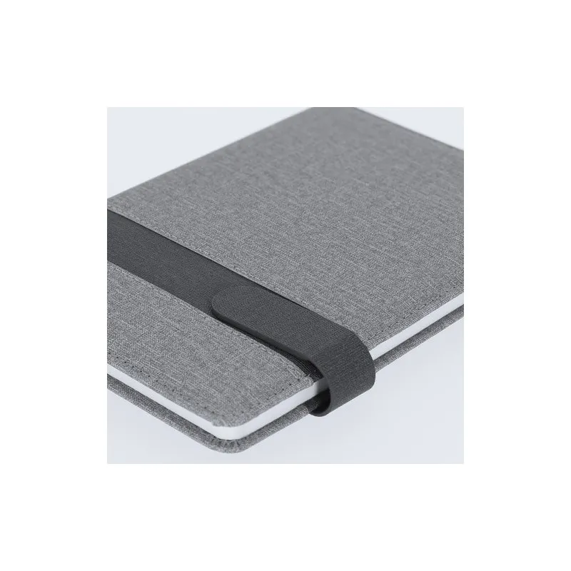 Bloc-notes personnalisé pas cher Arlex Matières : coton recyclé Couleurs : naturel impression haute définition