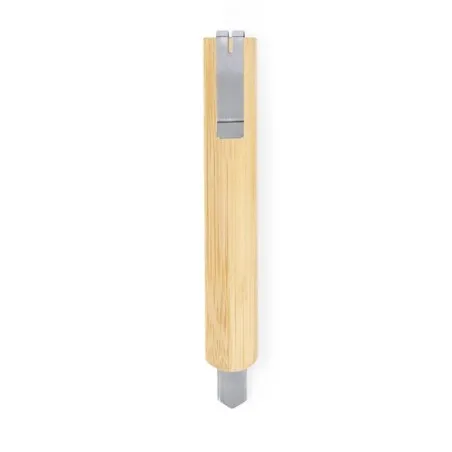 Cutter Écologique Personnalisé pas cher Lirson Matières : coton recyclé Couleurs : bleu marquage laser ultra précis