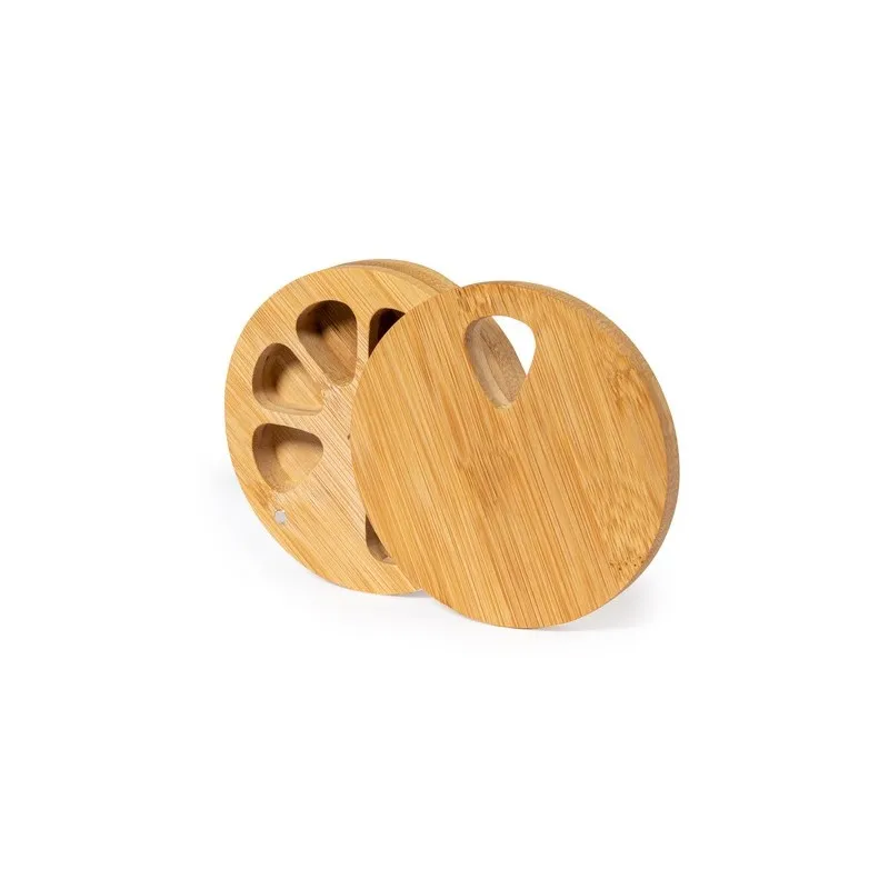 Pilulier Medlar en Bambou - Compact et Pratique