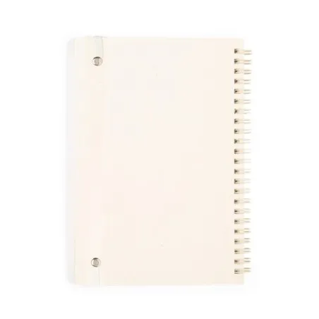 Cahier Écologique Personnalisé à Petit Prix - Edilax Matières : ABS recyclé Couleurs : blanc marquage laser ultra précis