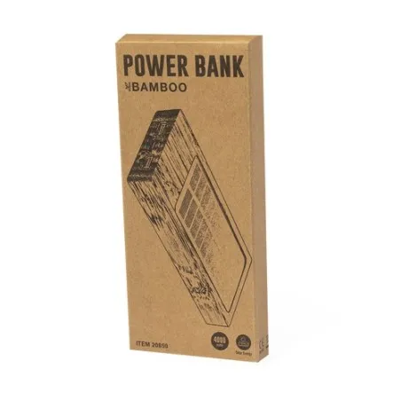 Batterie Solaire Écologique Personnalisée pas cher - Power Bank Molden Matières : PET Couleurs : bleu livraison express 24h 48h
